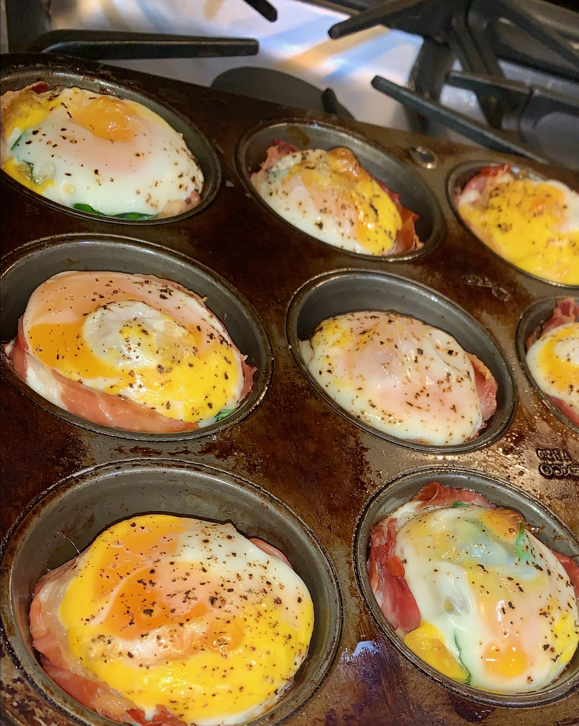 Prosciutto Egg Cups