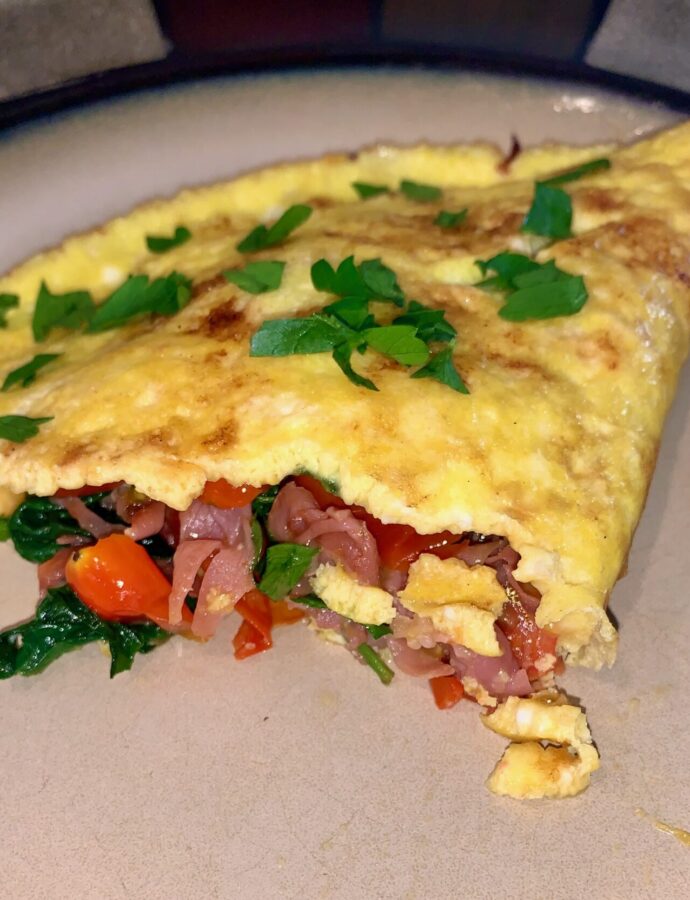 Prosciutto Omelette