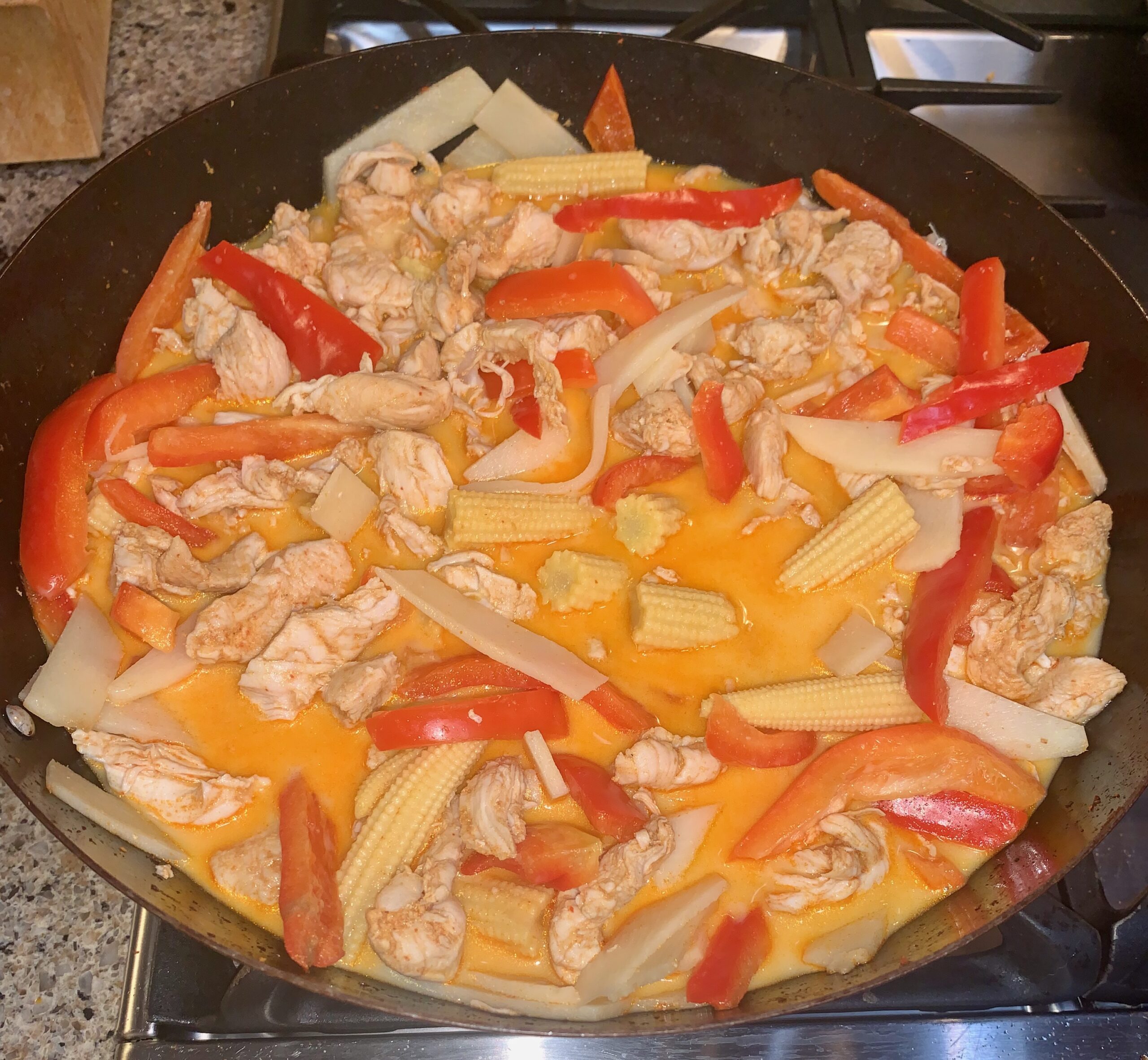 Thai Coconut Chicken Stir Fry