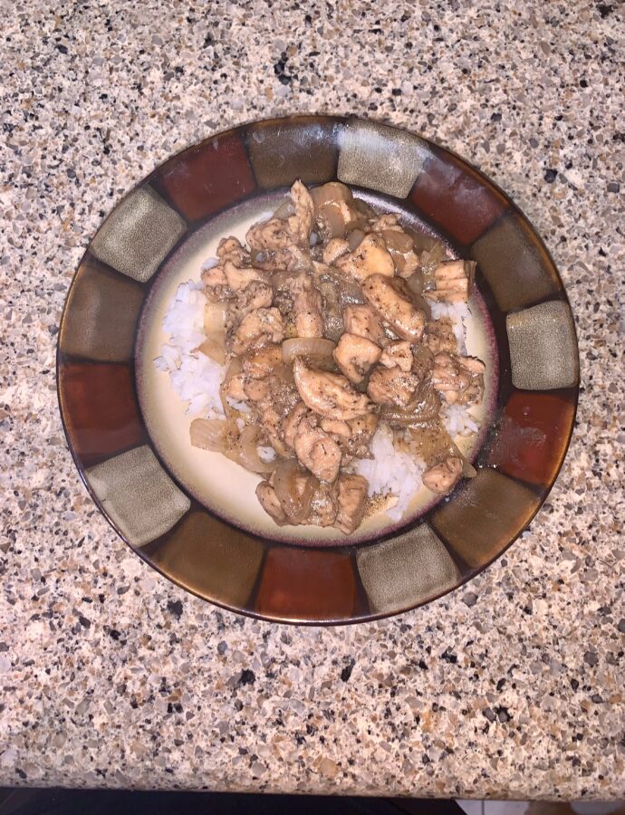 Gluten-Free Black Pepper Chicken