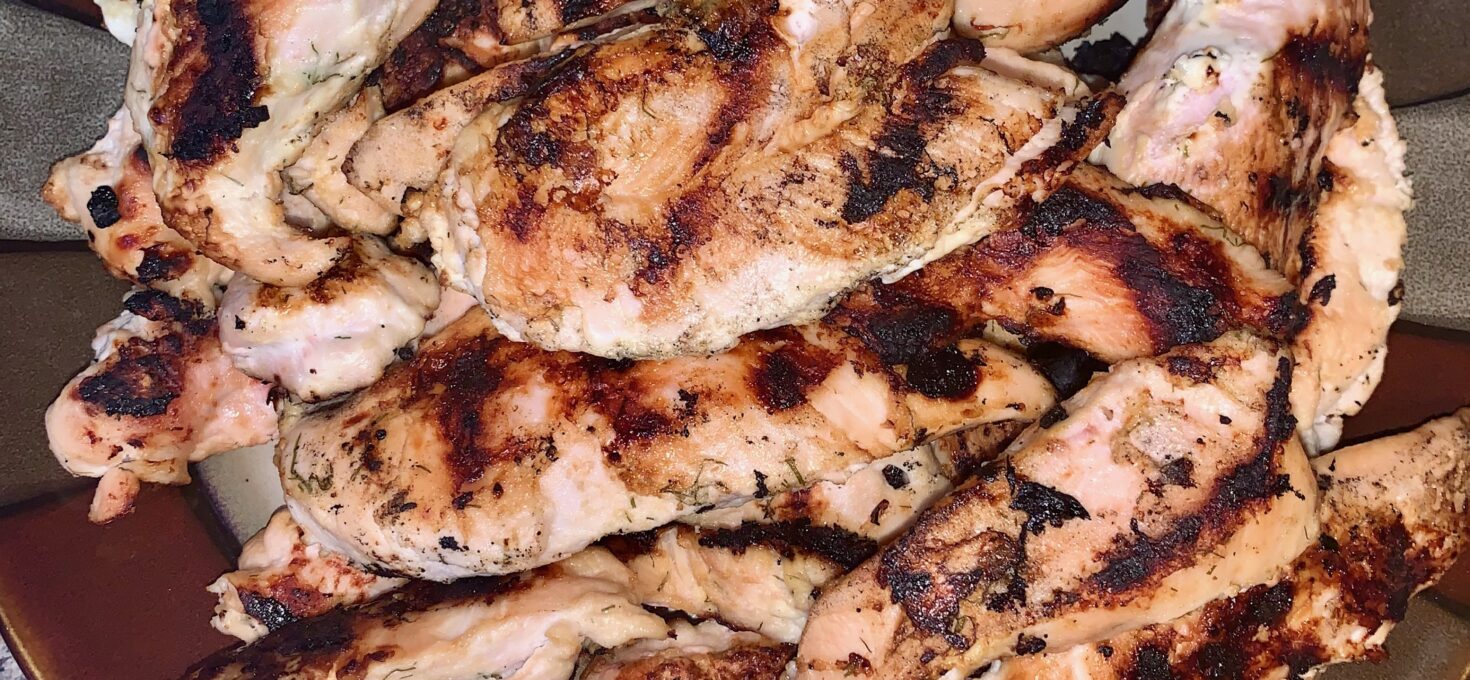 Greek Yogurt Dill Marinated Chicken