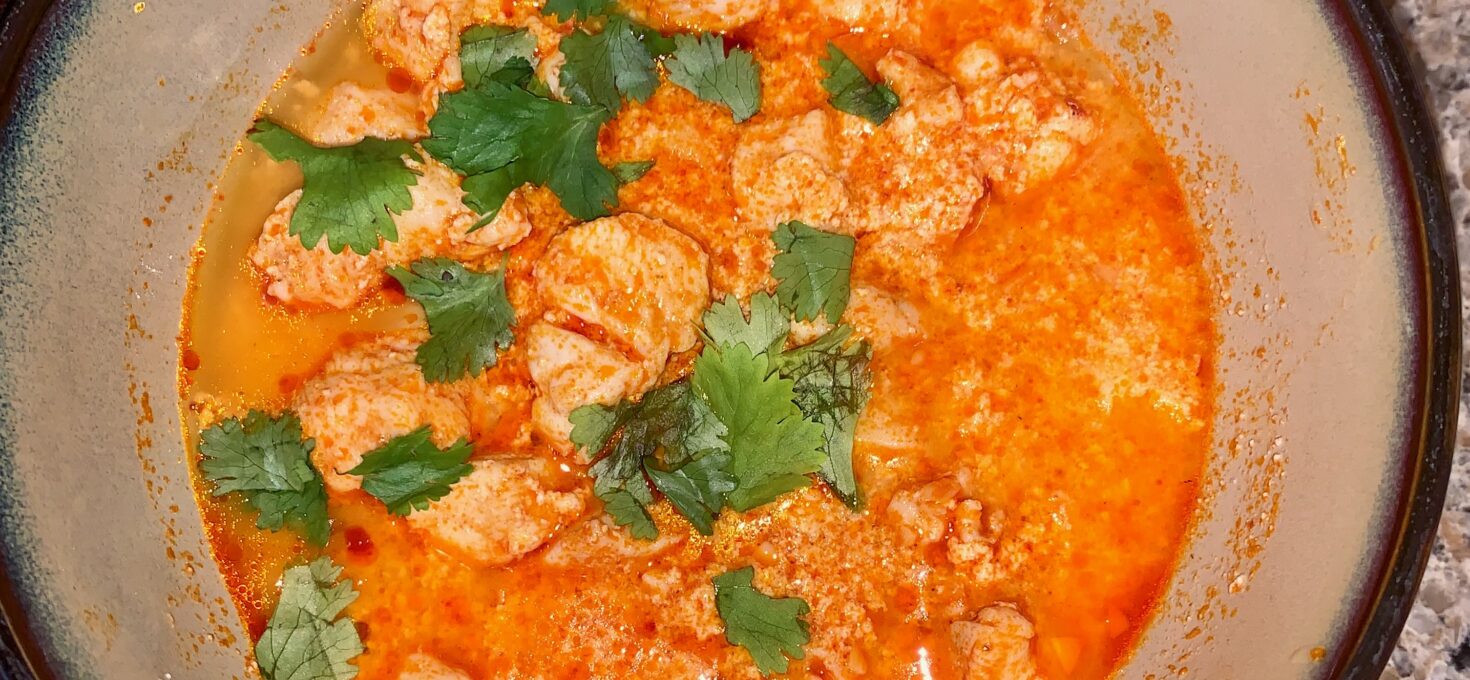 Creamy Spicy Thai-Style Red Curry Chicken