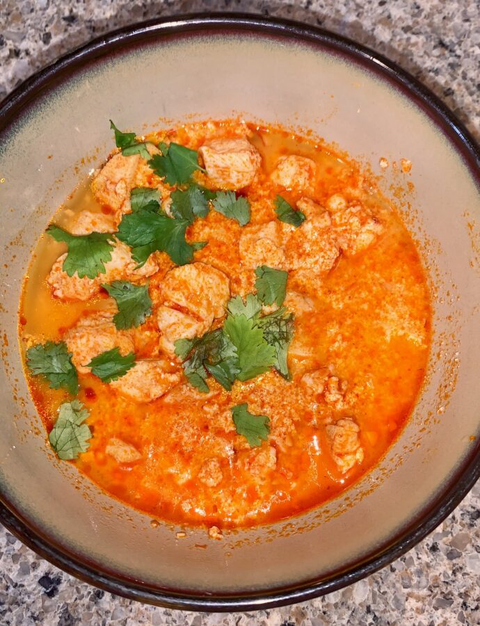 Creamy Spicy Thai-Style Red Curry Chicken