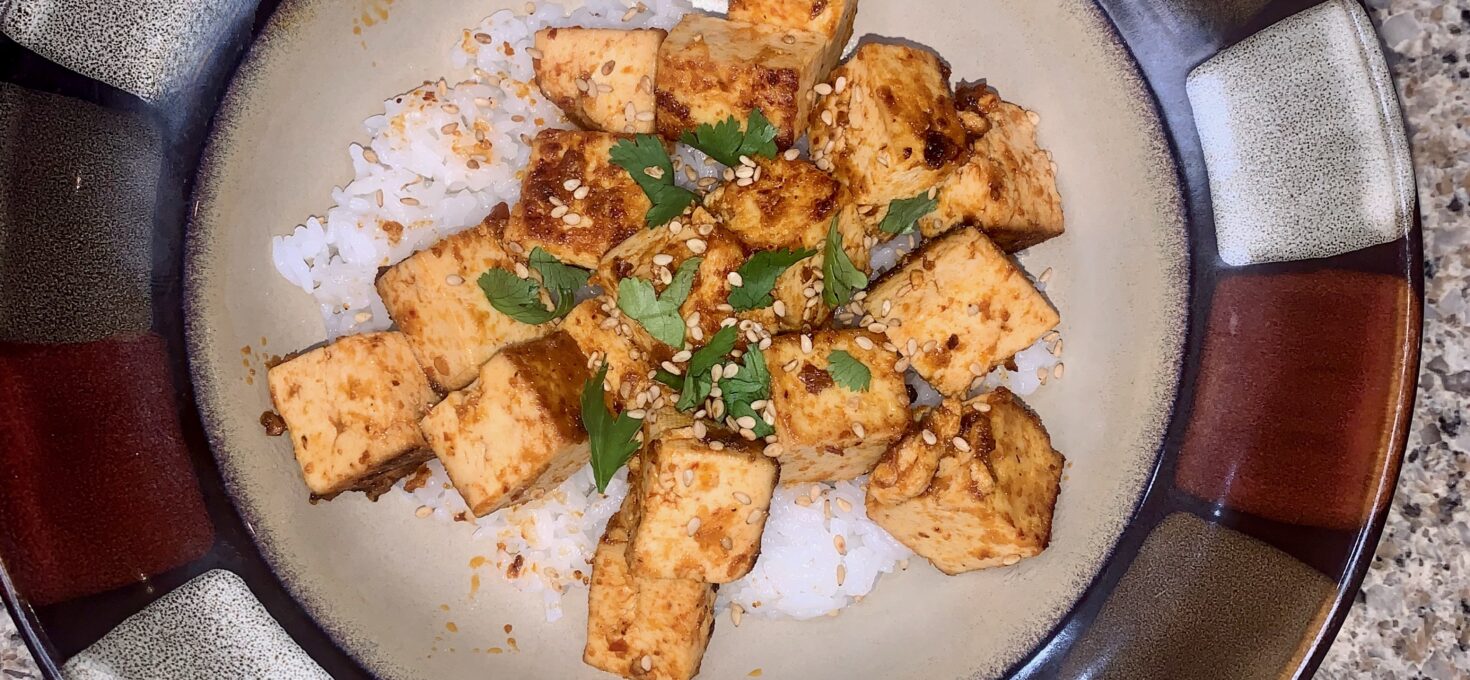 Spicy Sriracha Tofu